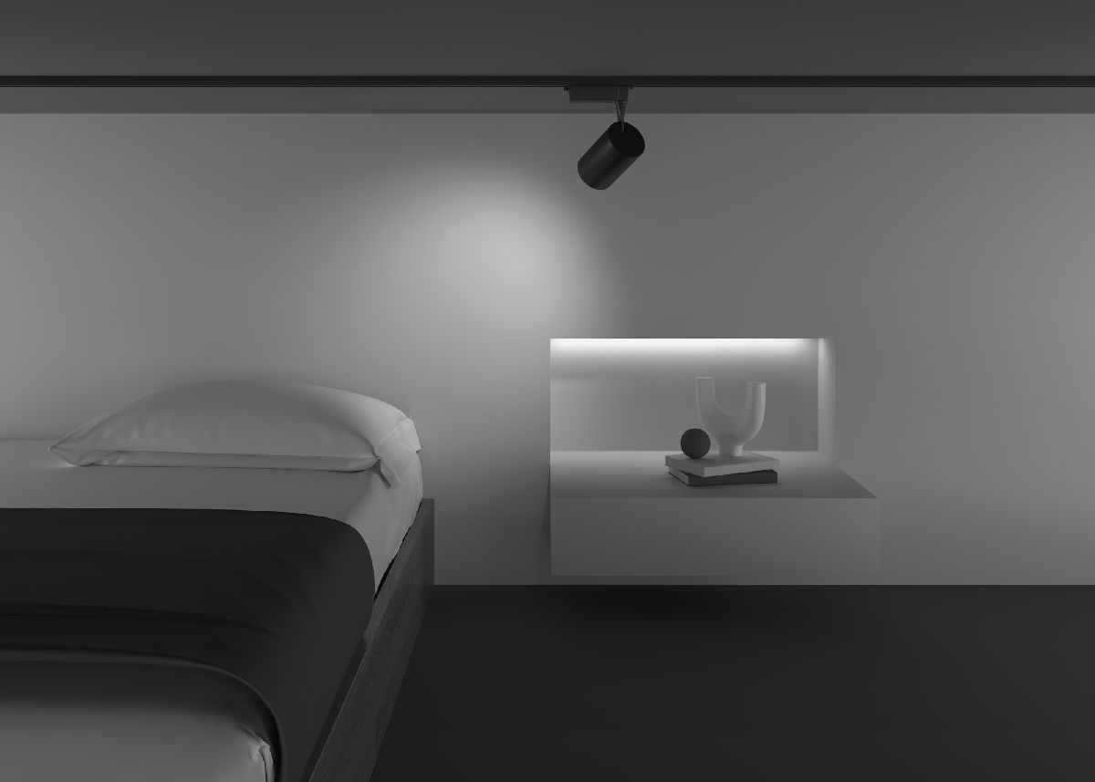 Трековый светильник Maytoni Technical Vuoro TR003-1-26W3K-W-B