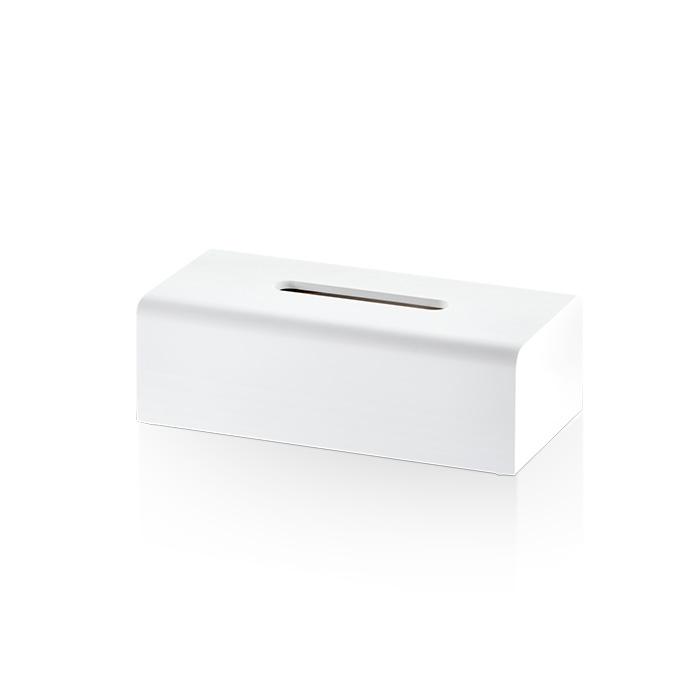Decor Walther Stone KB Диспенсер для салфеток 8x26x13.5см, настольный, цвет: белый