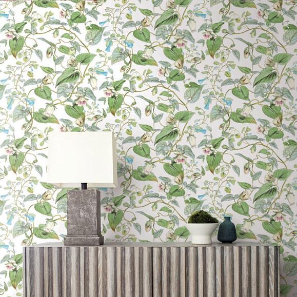 Обои York BL1711 Moon Flower White