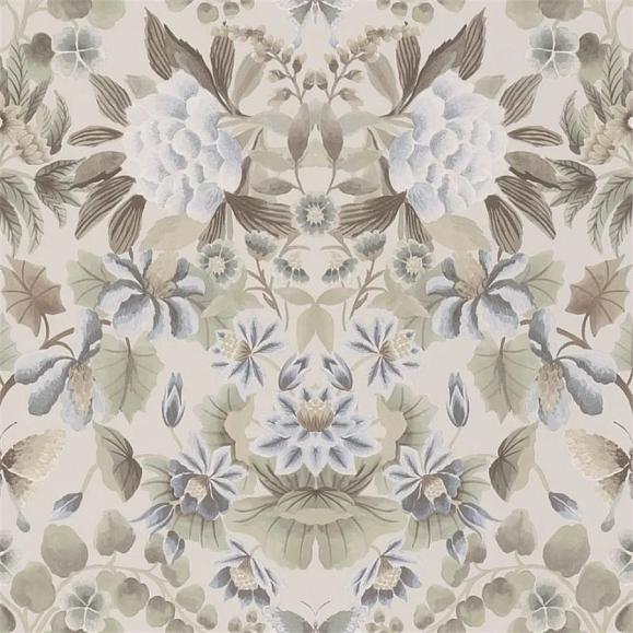 Обои Designers Guild PDG1156/02 Ikebana Damask Eau de Nil