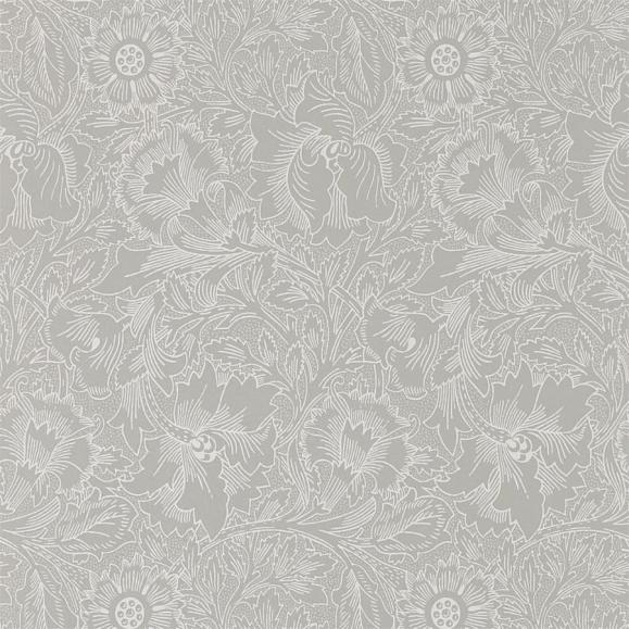 Обои Morris 216032 Pure Poppy Dove/Chalk
