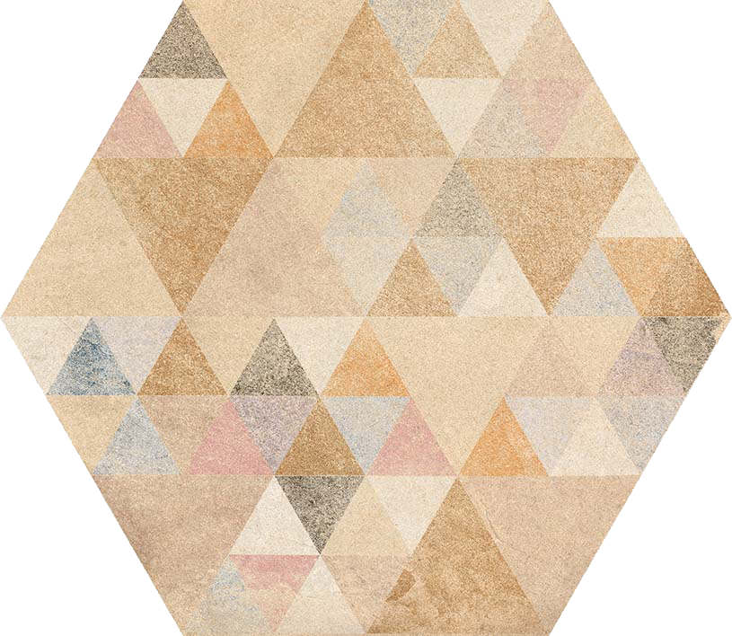 Hexágono Benenden Multicolor