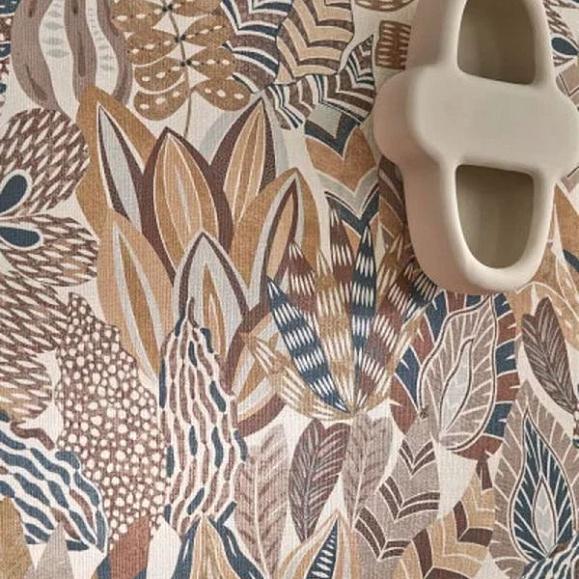Обои Casamance 76691630 Alfabia Acajou/taupe