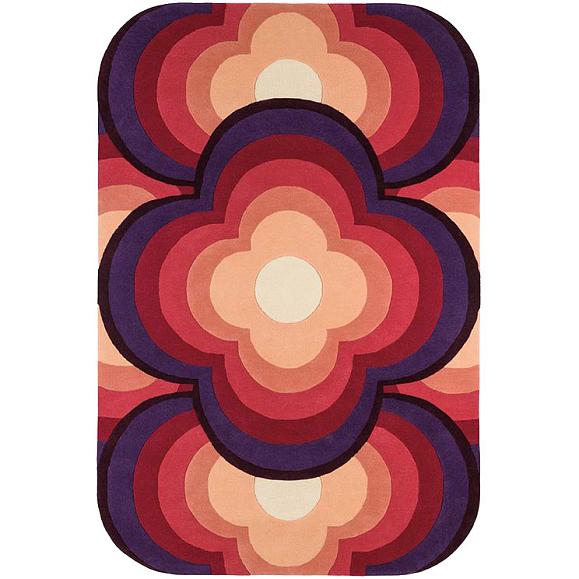 Ковер Toulemonde Bochart Flower Power Fushia (200x300)