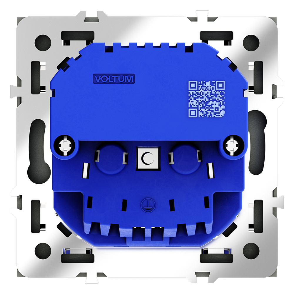 Розетка с USB, A+C Voltum S70 VLS040506 (титан)