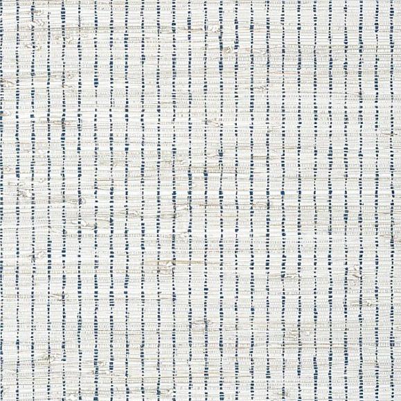 Обои Thibaut T24086 Sutton Stripe Navy on White