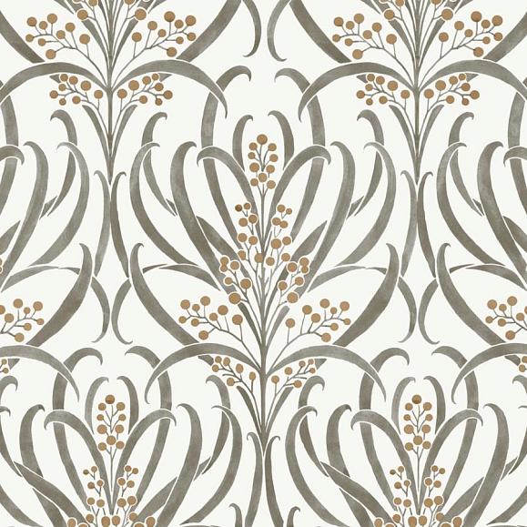 Обои York AC9142 Calluna White/Taupe