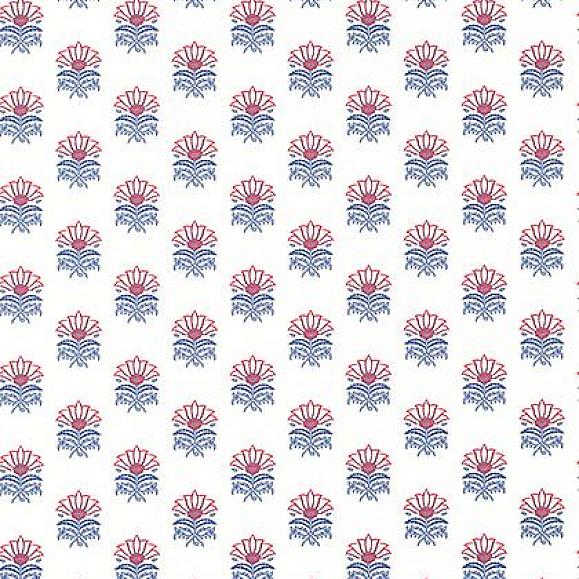 Обои Anna French AT15156 Milford Red and Blue