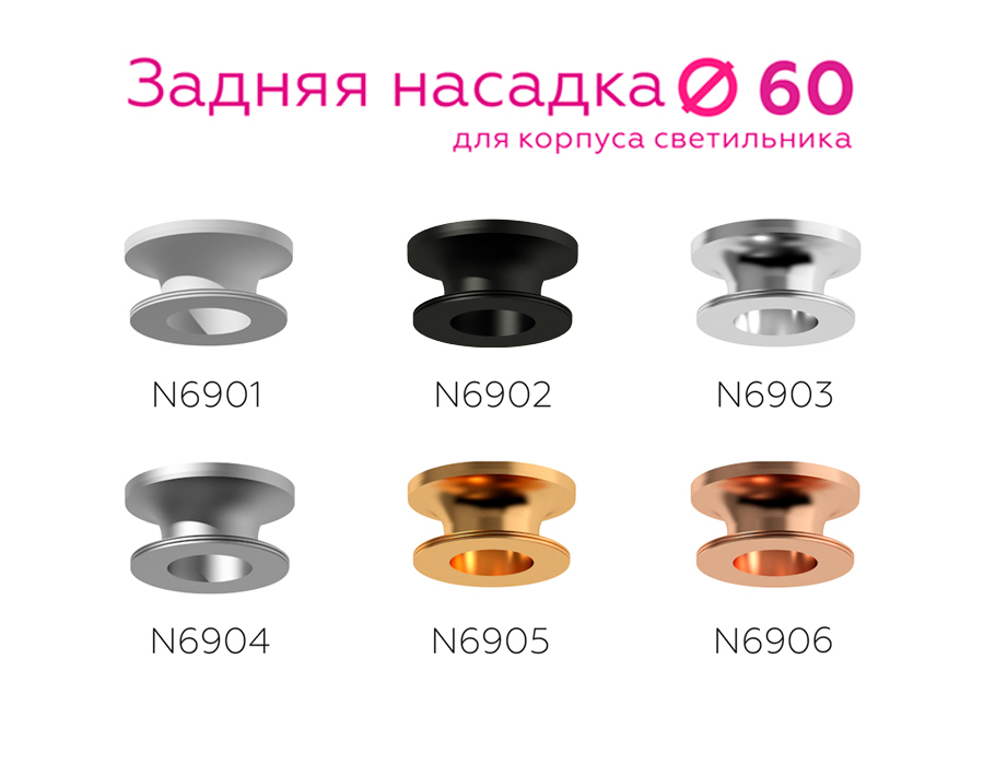 Насадка задняя накладная Ambrella Light DIY Spot N6902