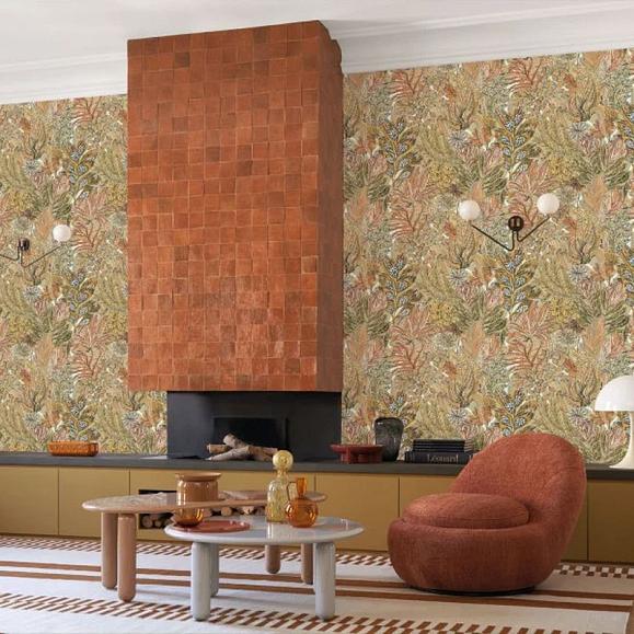 Обои Casamance 74320732 Borromee Nude/lichen