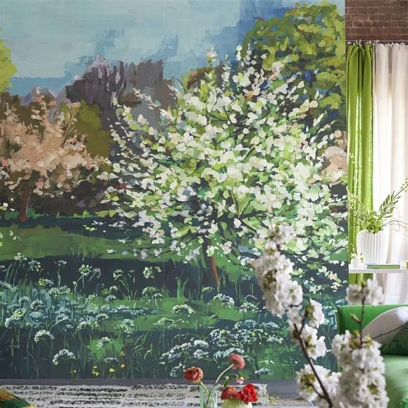 Панно Designers Guild PDG1180/01 Arbre De Printemps Celadon