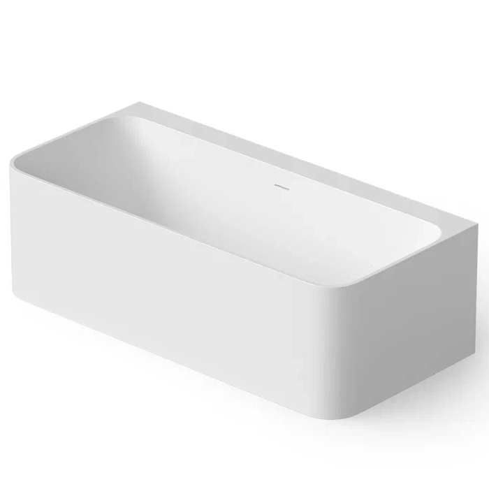 Dea Design Modern Ванна 160х80х56см., отдельностоящая, Solid Surface, цвет: White №18