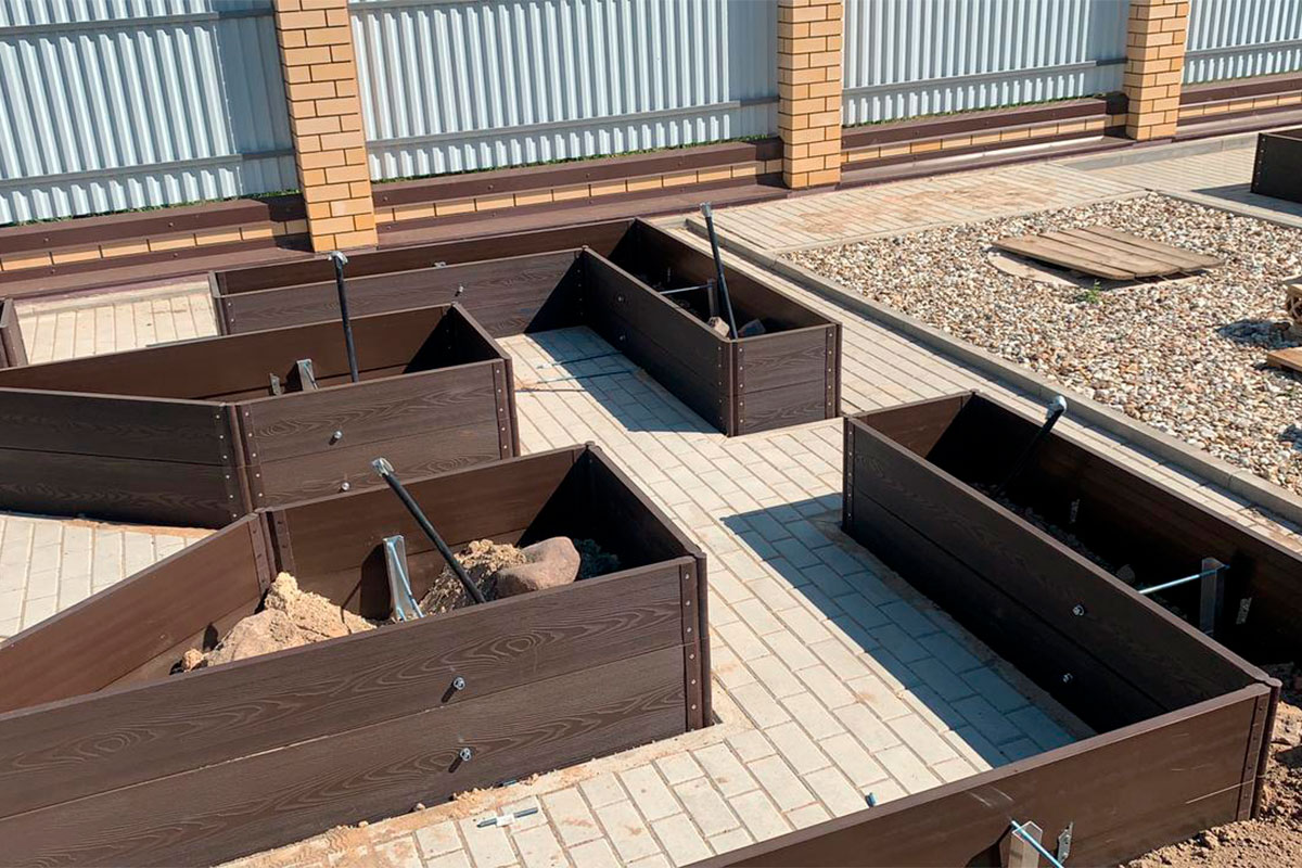 Доска грядочная NauticPrime 450*35*2950мм, венге