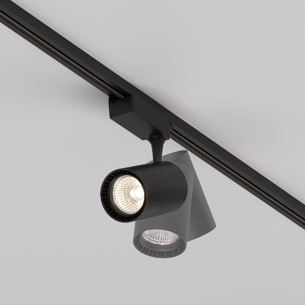 Трековый светильник Maytoni Technical Vuoro TR003-1-26W3K-W-B