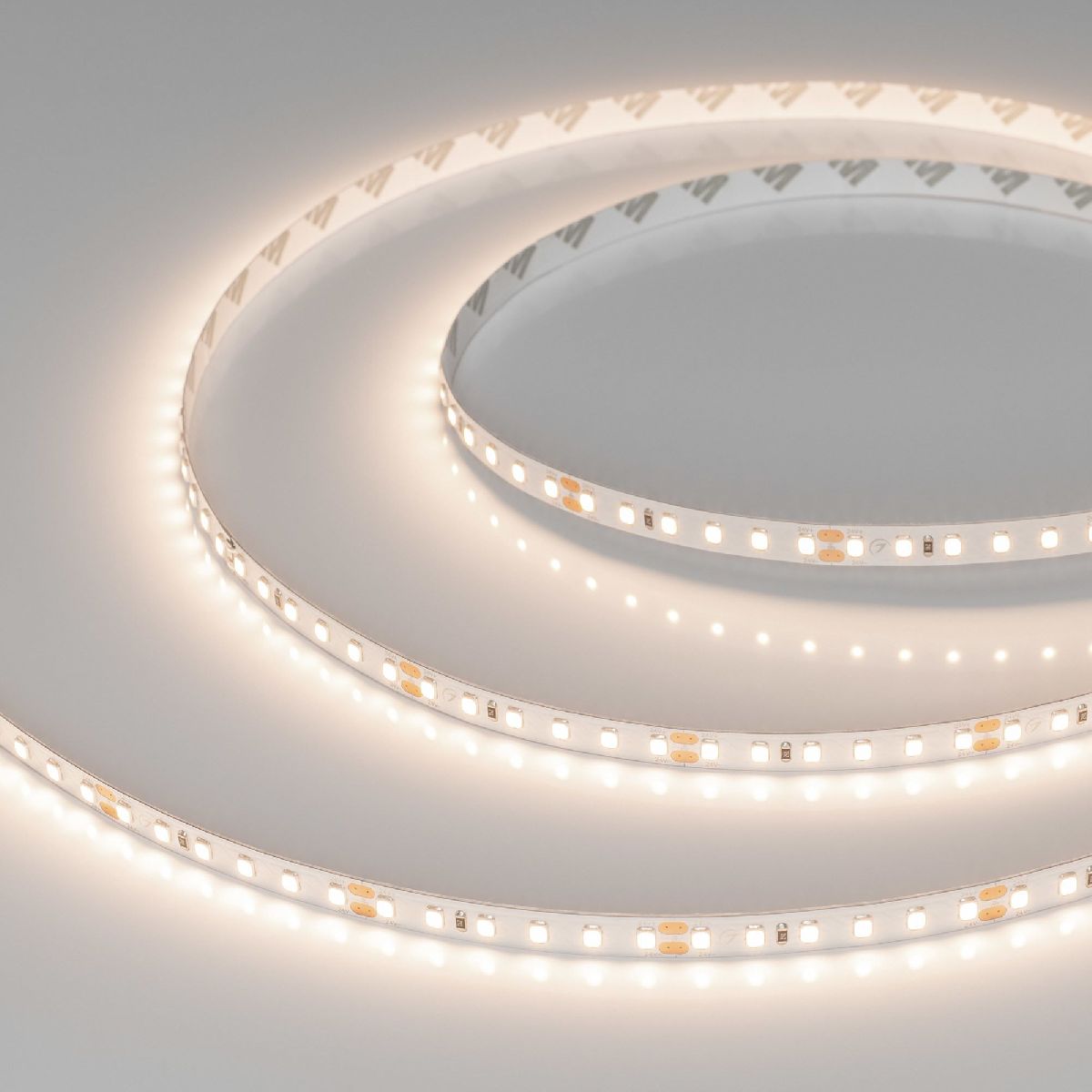 Светодиодная лента Arlight UL-A120-8mm 24V Warm3500 (9.6 W/m, IP20, 5m) 042296