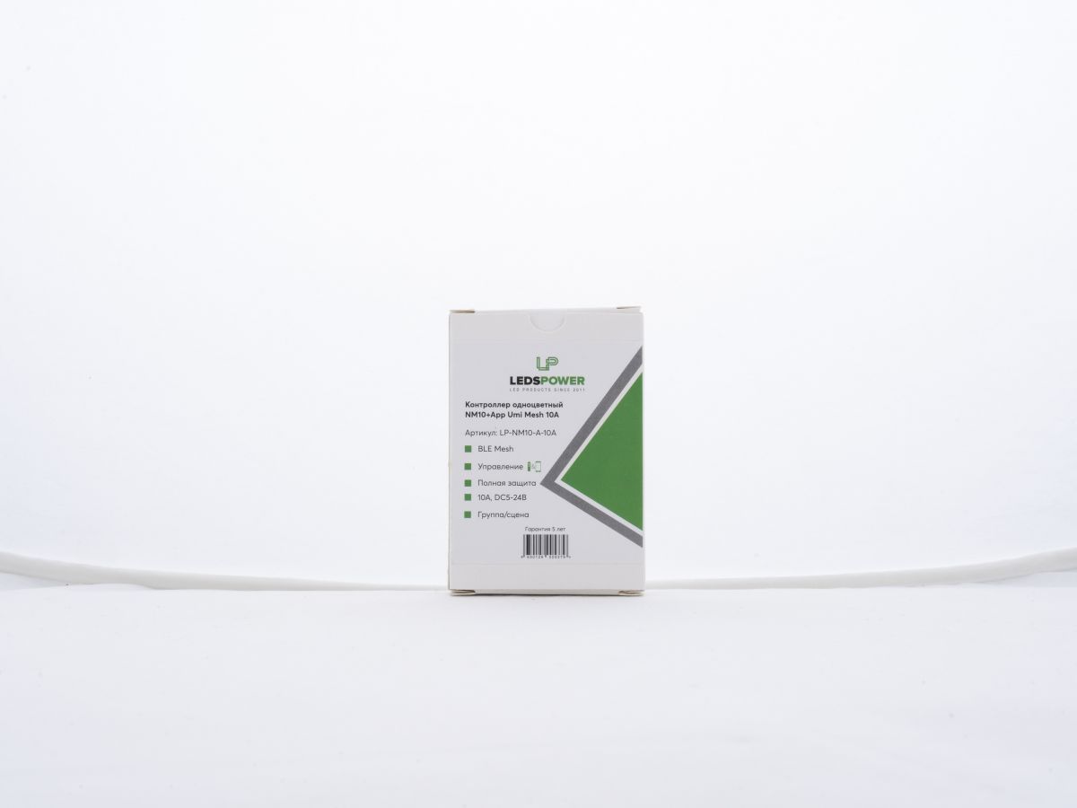 Контроллер одноцветный LEDS POWER NM10+App Umi Mesh 10A 005379