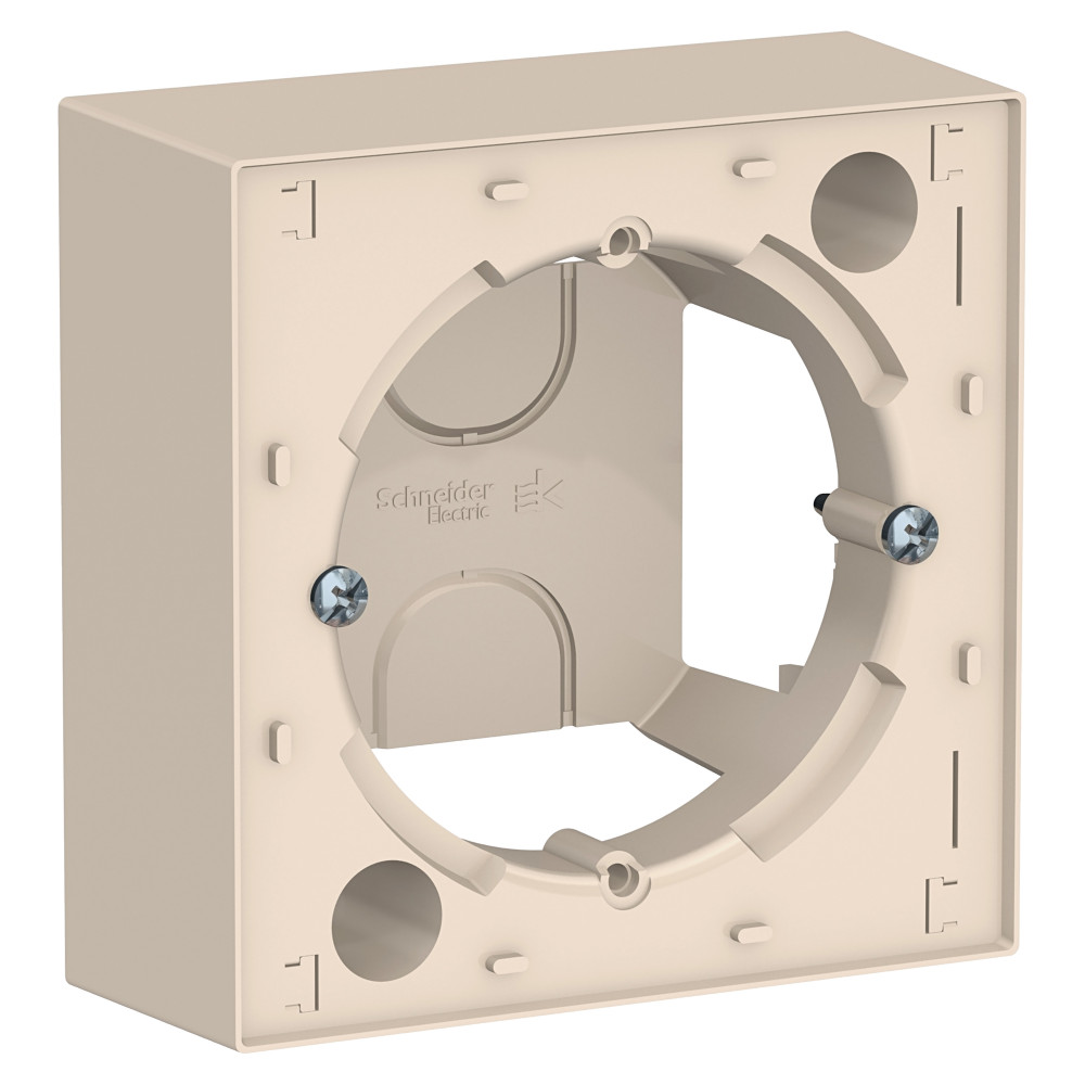 Коробка для наружного монтажа Systeme Electric AtlasDesign Беж ATN000200