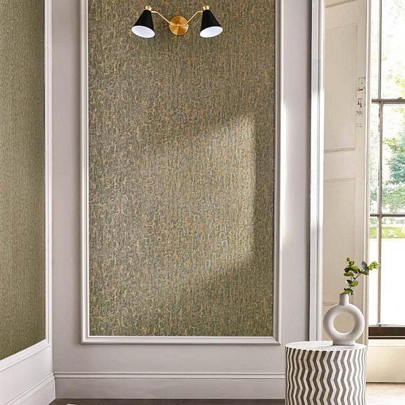 Обои Zoffany 312992 Moresque Glaze Antique Bronze