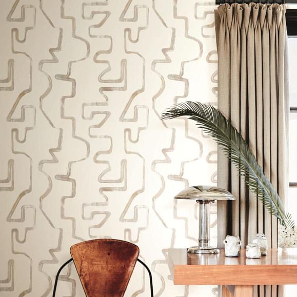 Обои York AG2052 Abstract Aura Caramel Cream