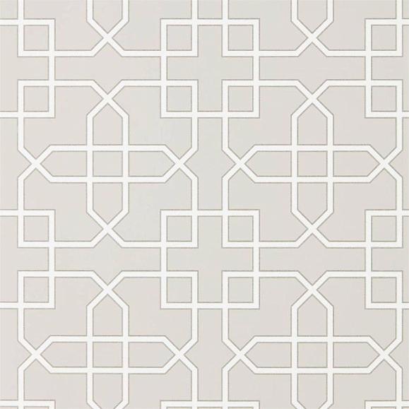Обои Sanderson 216661 Hampton Trellis Grey