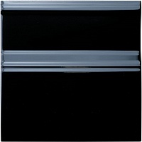 Rodapie Clasico Negro  15x15 ADNE5438