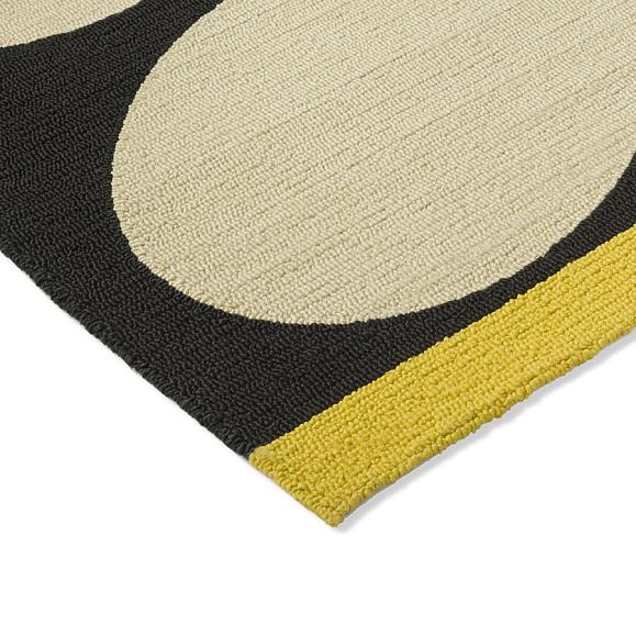 Ковер Orla Kiely 463705(140x200) Giant Sixties Stem Outdoor Noir 140x200 см