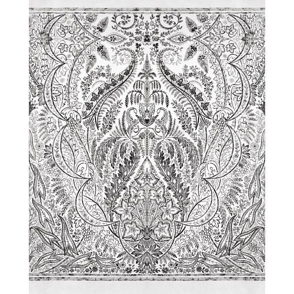 Панно York DM4911M Jaipur Paisley Damask Black/White
