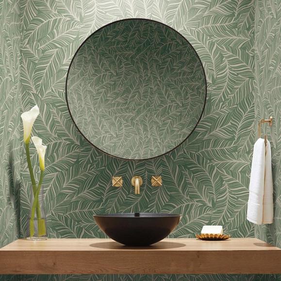 Обои York TC2717 Rainforest Canopy Green