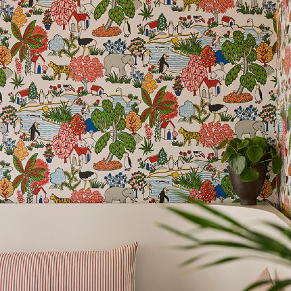 Обои Little Greene 0231ANATOMI Atomic