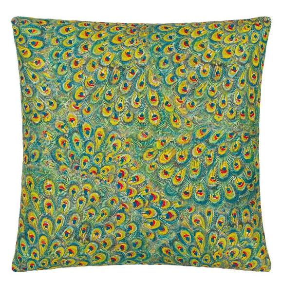 Подушка CCJD5067, Peacock, Emerald, John Derian 50 x 50см