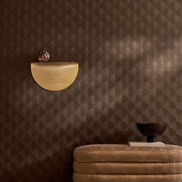 Обои Casamance 76651834 Nereides Brun patiné