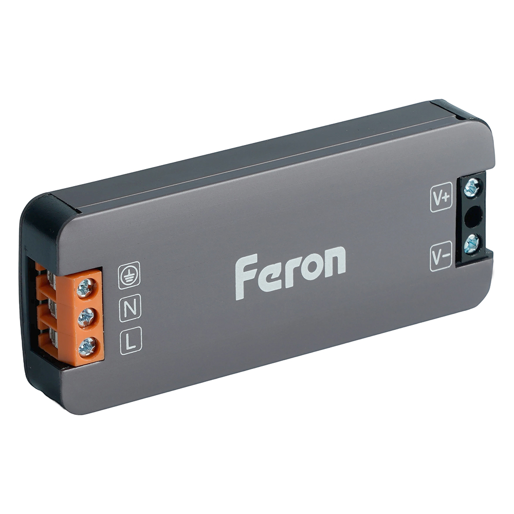 Трансформатор для светодиодной ленты Feron LB010 48W 24V IP20 53144
