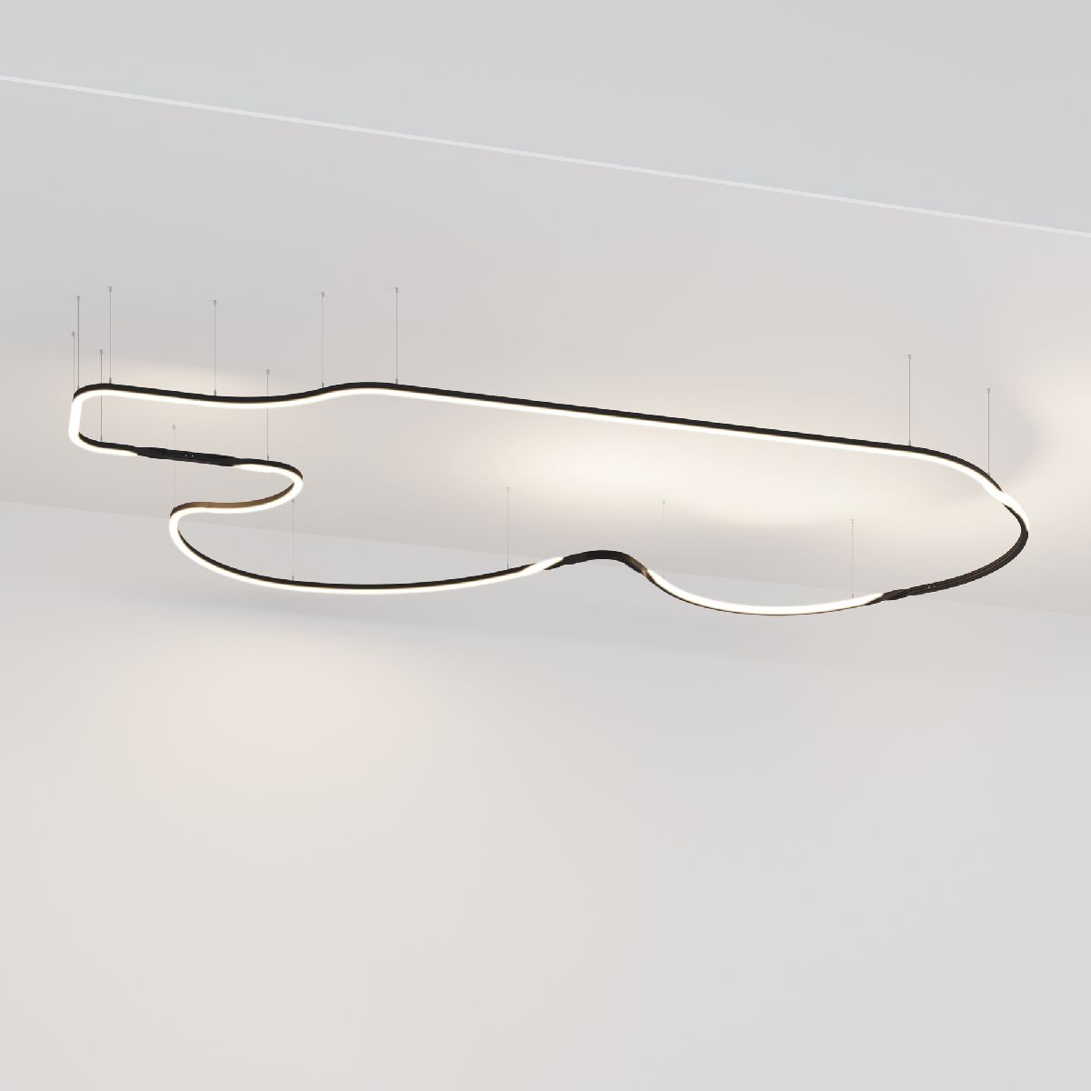 Радиусный профиль Maytoni Led strip ALM-3535R-B-D-45°-0.8M