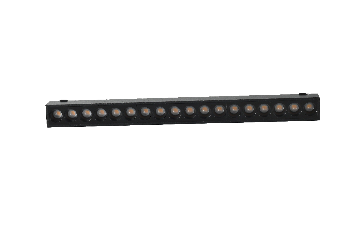Трековый магнитный светильник iLedex Vision 4825-039-L293-18W-36DG-3000K-BK