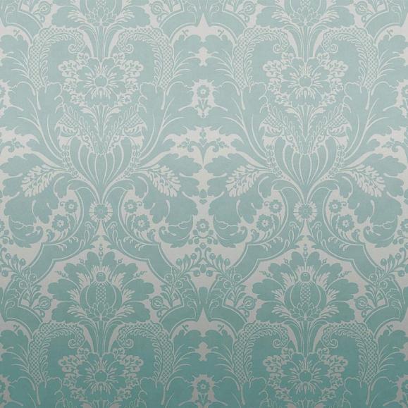 Панно Little Greene 0256SJTEALF St James'S Park Teal Fade
