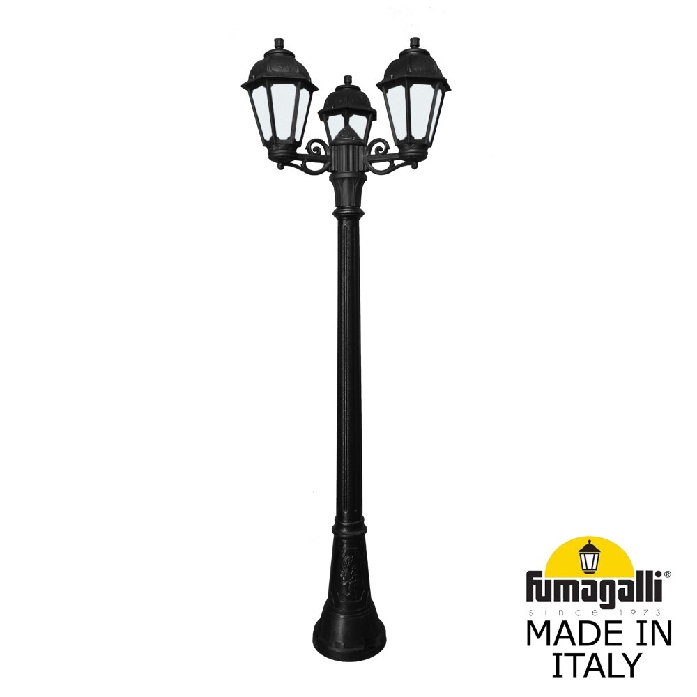 Садово-парковый светильник Fumagalli ARTU BISSO/SABA 3L K22.158.S30.AYE27