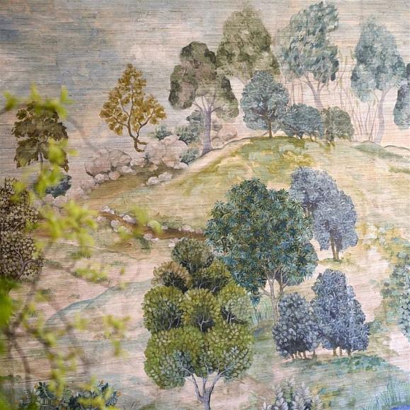 Панно Designers guild PDG1144/01 Bandipur Grasscloth Sky