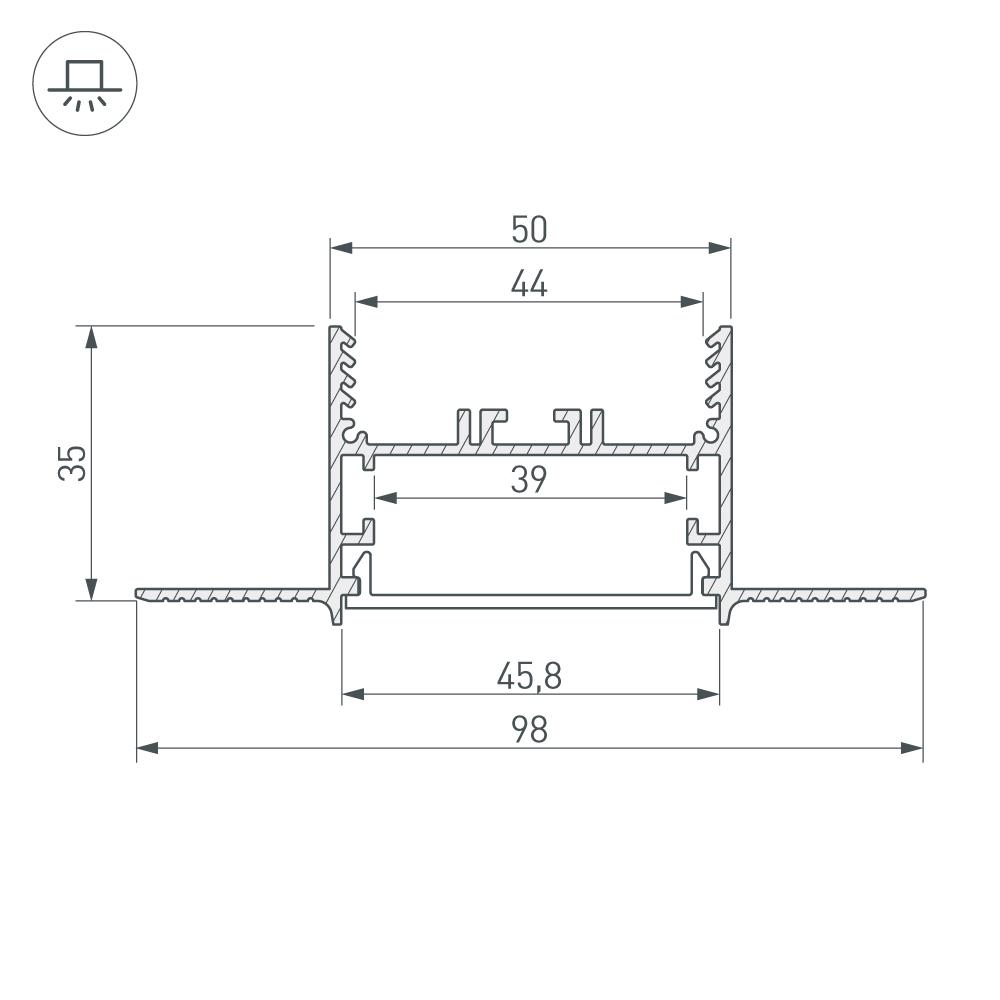 Соединитель профиля Arlight SL-LINIA 030103