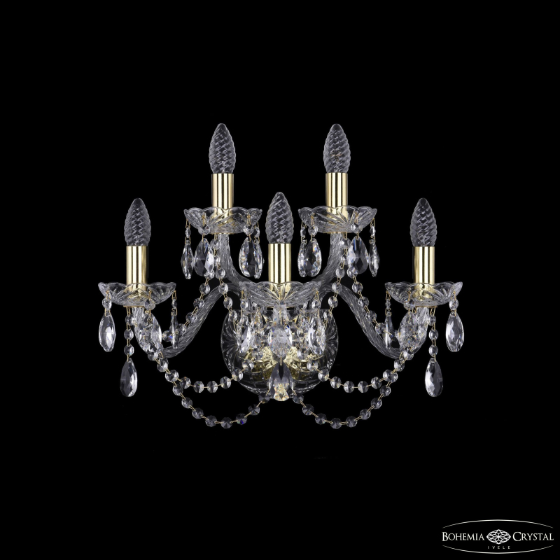 Бра Bohemia Ivele Crystal 1402B/3+2/160 G