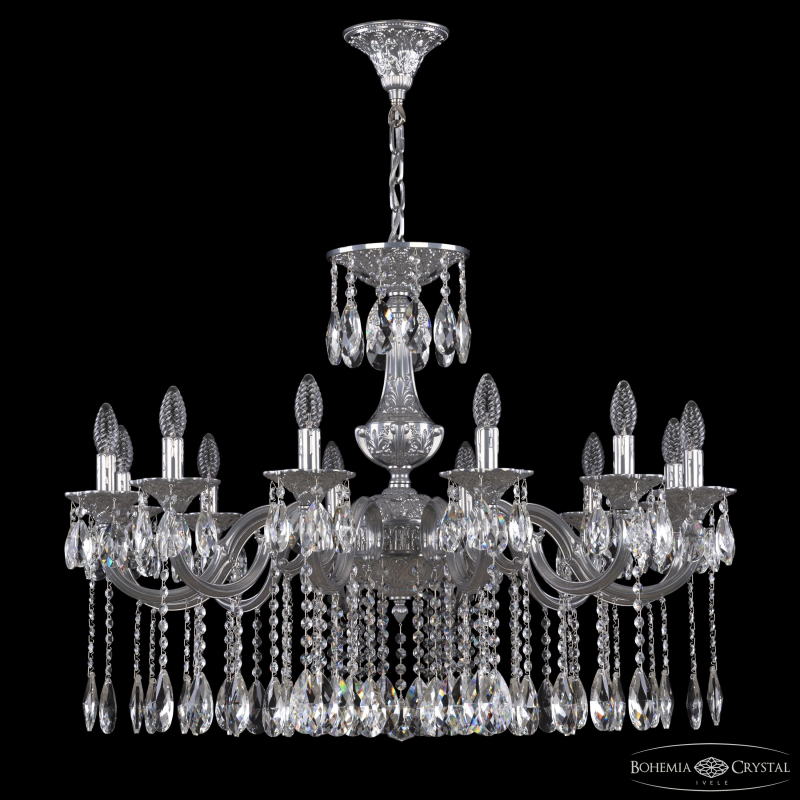 Подвесная люстра Bohemia Ivele Crystal AL78101/12/300 A CG