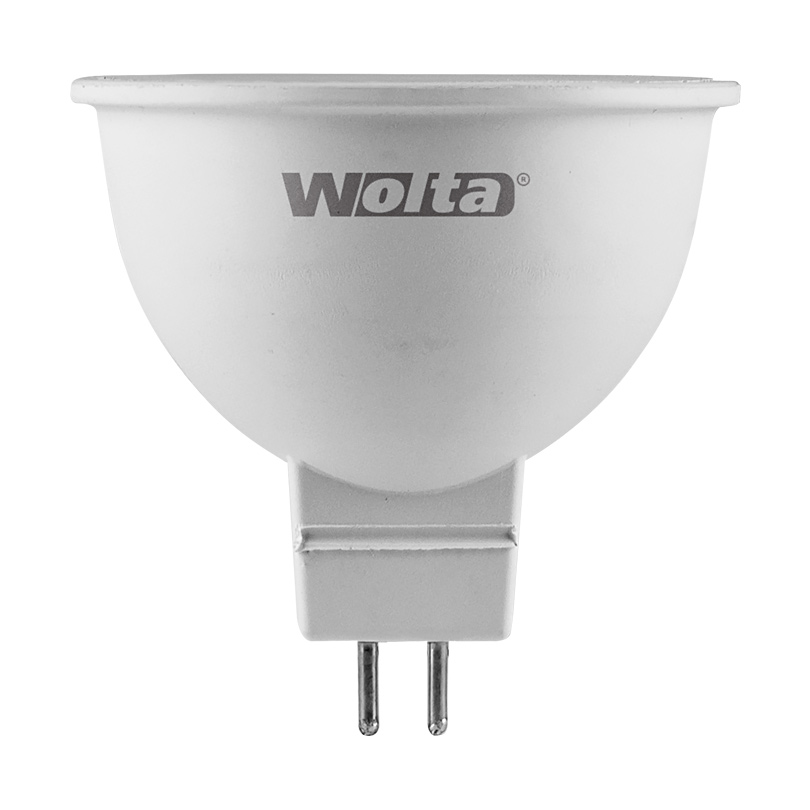 Светодиодная лампа WOLTA LX 6Вт 3000K GU5.3 матовая 30YMR16-220-6GU5.3