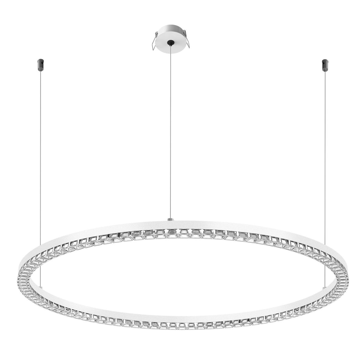 Подвесная люстра Arlight SP-DIAMOND-R650-36W Warm3000 (WH, 45 deg, 230V, TRIAC) 055259