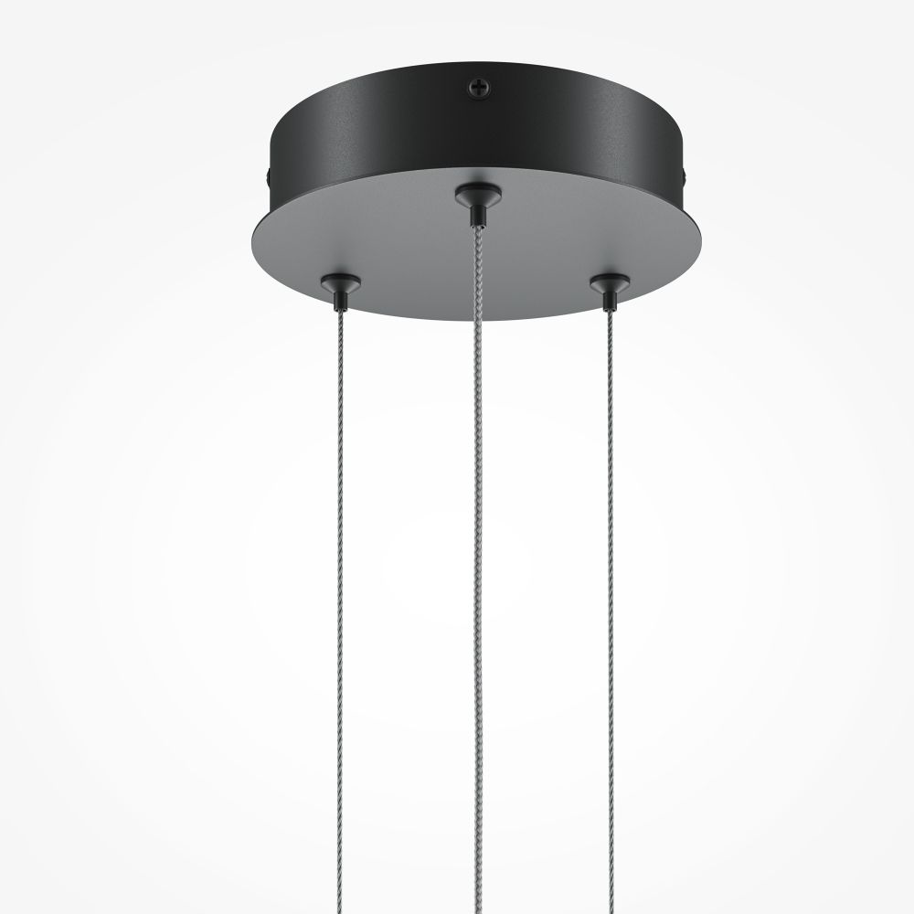 Подвесная люстра Maytoni Halo MOD247PL-L49BK