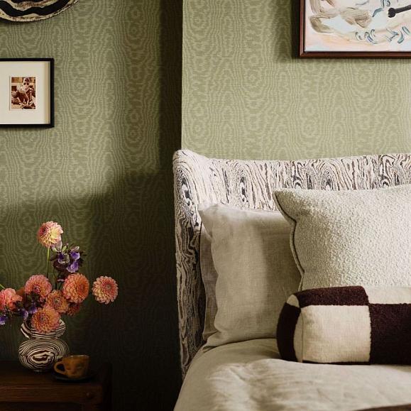 Обои Harlequin 113178 Elsworthy Neptune Green