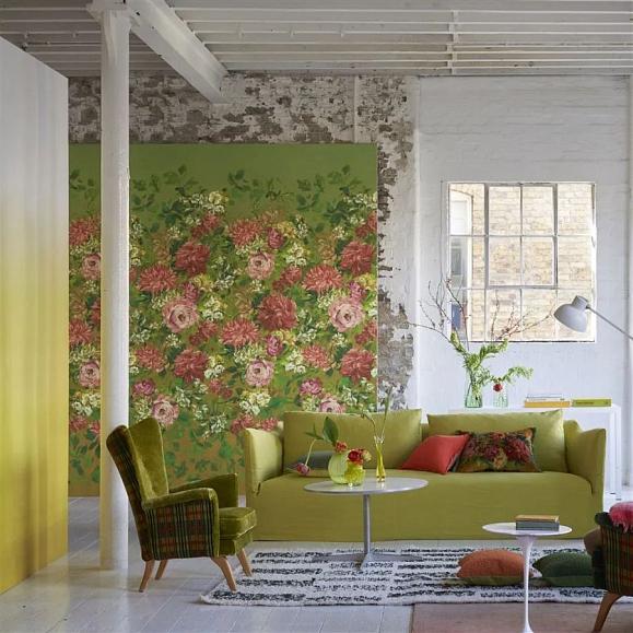 Панно Designers Guild PDG1170/02 Fleurs D Artistes Terracotta