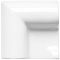 Angulo Marco Moldura Lisa PB Blanco Z 5x5 ADNE5531