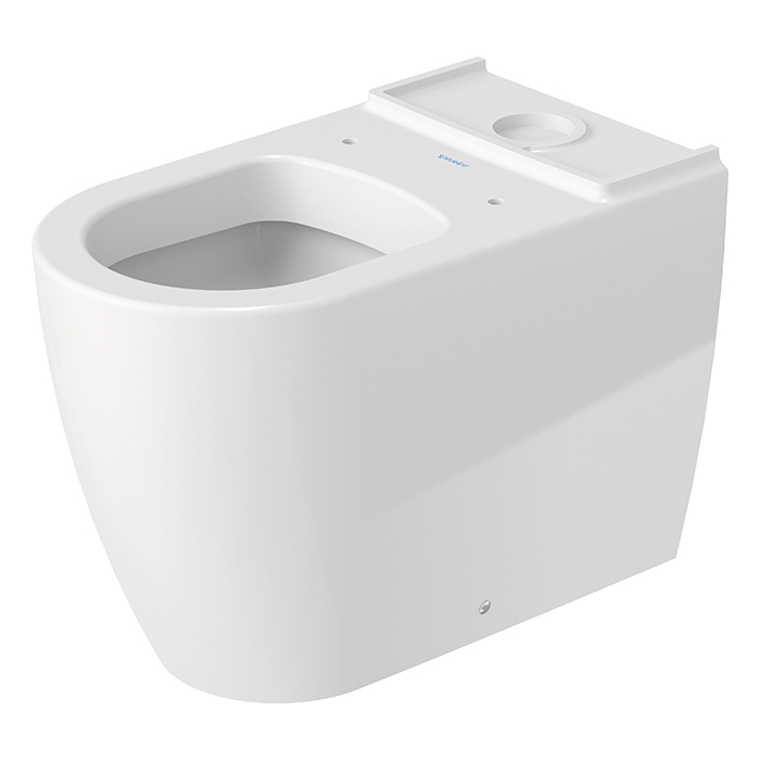 Duravit Me by Starck Унитаз моноблок 37х65 см, слив универсальный, с креплениями, с сиденьем цвет: белый