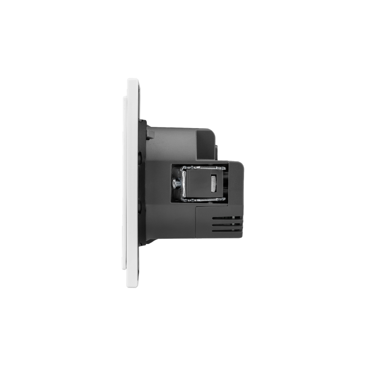 Розетка SETE 1-ая с/з с/у з/ш 16А с USB A+C быстрой зарядки 5В/3А жемчуг IP20/IP44 KRANZ KR-79-0704-1
