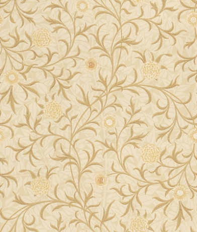 Обои Morris 210363 Scroll Vellum/Biscuit