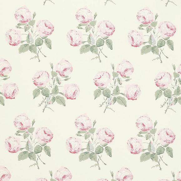Обои Colefax and Fowler 07401/07 Bowood Pink/Leaf